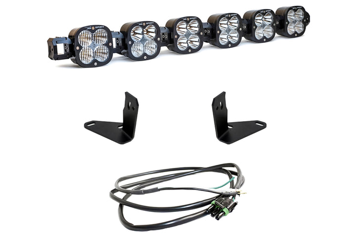 Baja Designs Bronco XL Sport Spot/Flood Upfitter Light Bar - Steel Bumper (2021-2023)