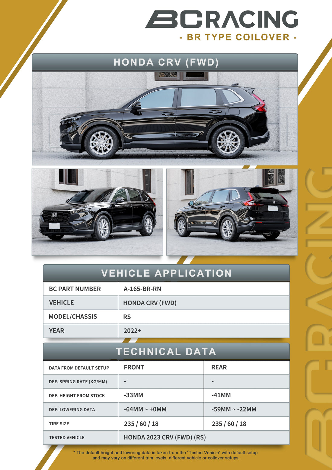 22+ Honda CR-V (FWD)