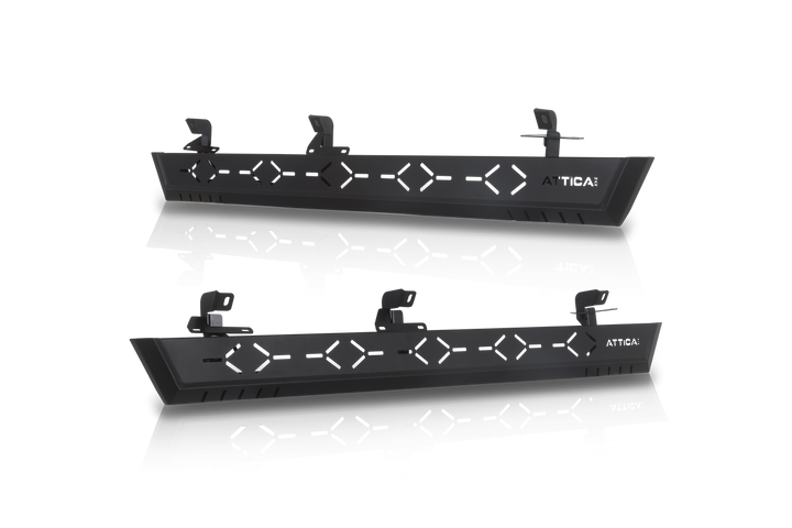 Attica 4x4 Bronco 4DR Frontier Series Side Steps w/ Step Lights (2021-2023)