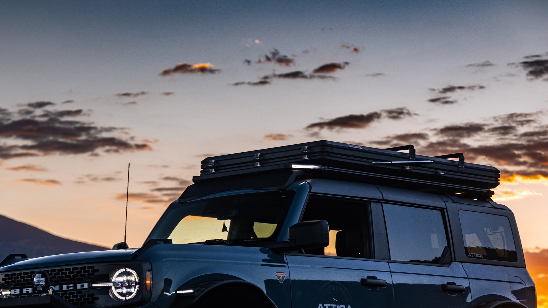Attica 4x4 Bronco Frontier Series Roof Rack (2021-2023)