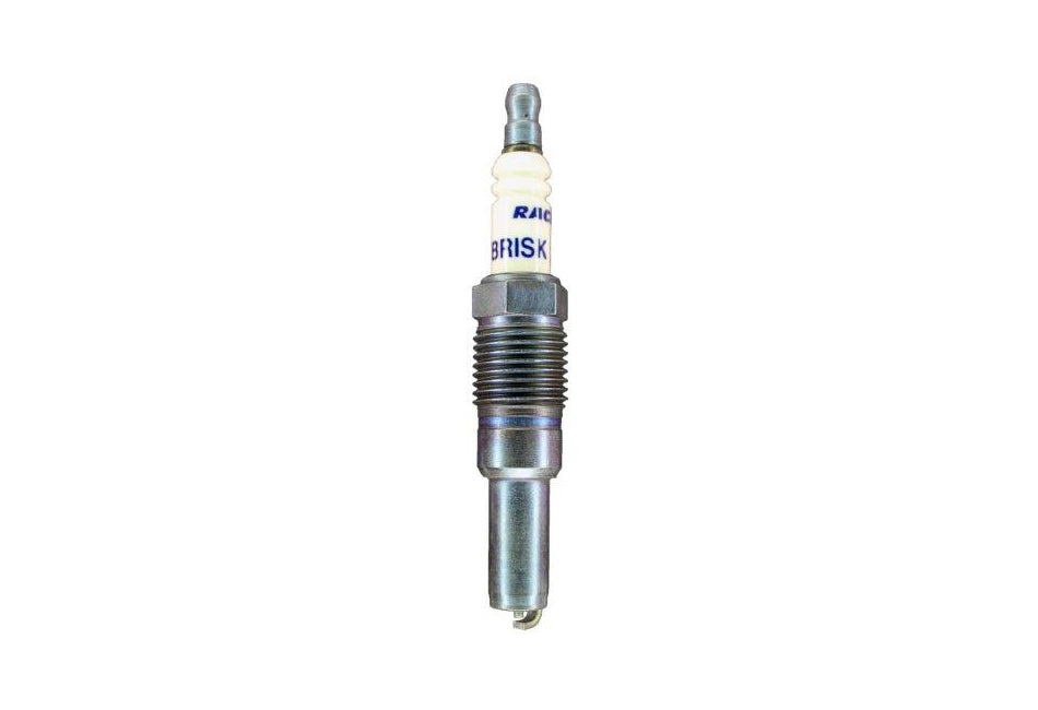Brisk Silver Racing Mustang Spark Plug 3VR12S (2005-2008 4.6L, 5.4L, 6.8L 3v w/ High Thread style plug)