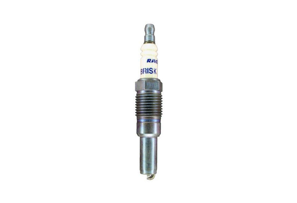 Brisk Silver Racing Mustang Spark Plug 3VR12S (2005-2008 4.6L, 5.4L, 6.8L 3v w/ High Thread style plug)