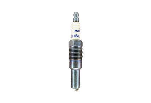 Brisk Silver Racing Mustang Spark Plug 3VR12S (2005-2008 4.6L, 5.4L, 6.8L 3v w/ High Thread style plug)