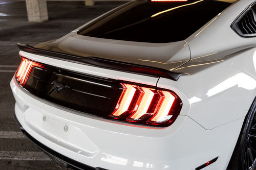 Winjet Mustang Euro Style Clear Tail Lights - 2018 Style (2015-2023)