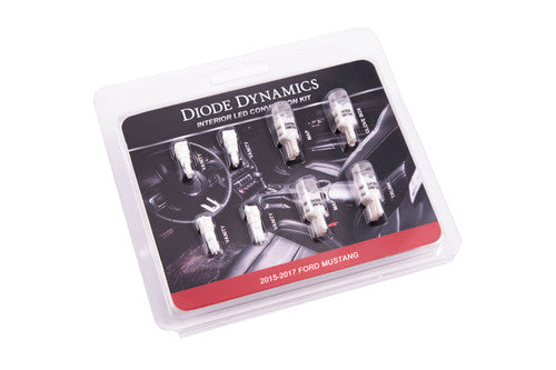 Diode Dynamics Mustang Stage 2 Interior Light Kit - Cool White (2015-2017)