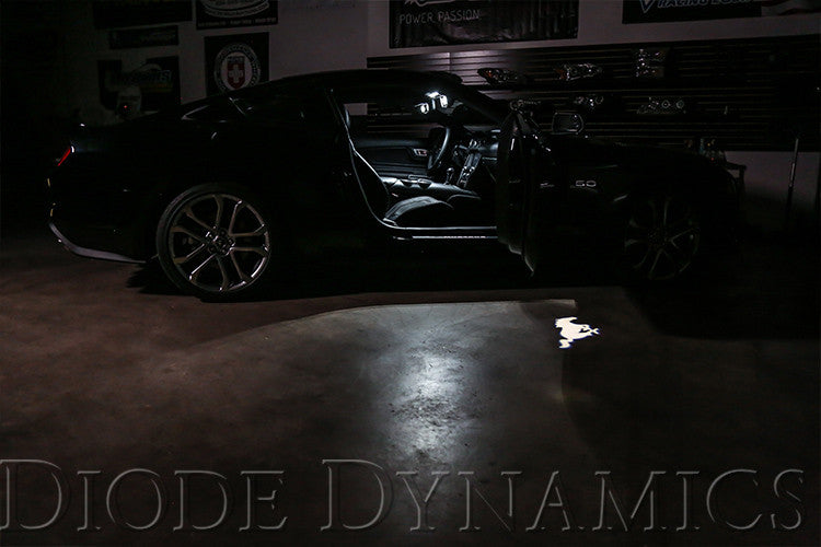 Diode Dynamics Mustang Stage 1 Interior LED Light Kit - Cool White (2018-2023)