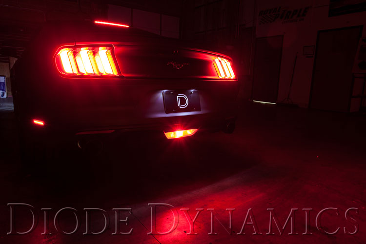 Diode Dynamics Mustang 4th Brake Light Red/White (2015-2023)