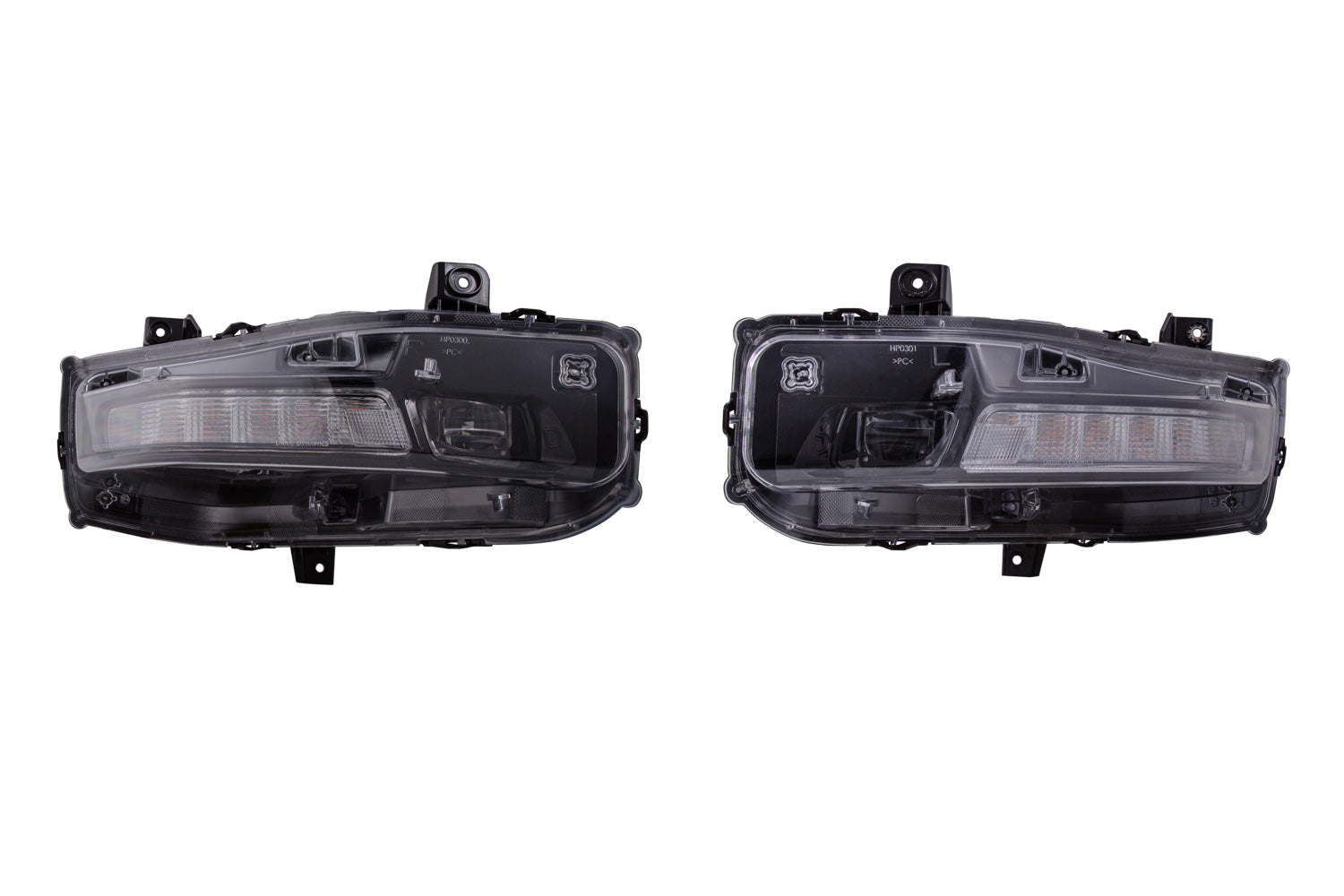 Diode Dynamics Mustang Elite Series Combination Turn/Fog Lamps - White (2018-2023)