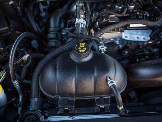 California Pony Cars Mustang Coolant Reservoir Tank Cover (2015-2023)