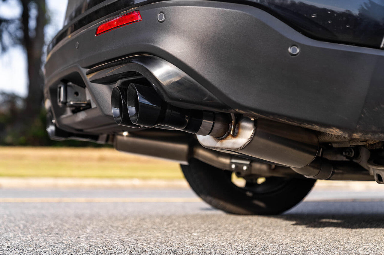 Thermal R&D Explorer ST 3" Cat-Back Exhaust System w/ Front Pipes - Black Coated Tips (2020-2026)