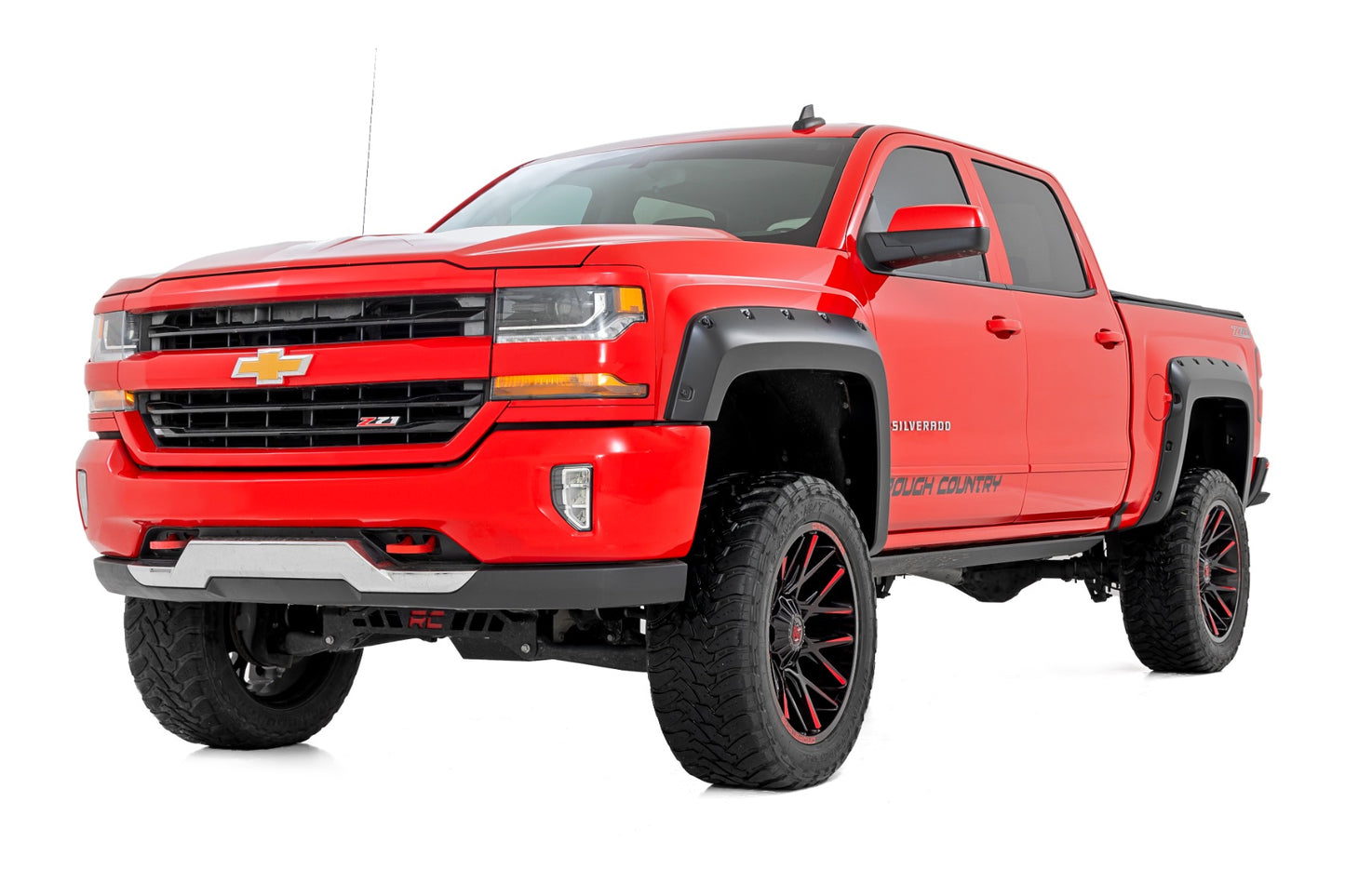 
                  
                    Pocket Fender Flares 6 Foot 7 Inch & 8 Foot Bed Chevy Silverado 1500 (2014-2018)/2500HD Rough Country
                  
                