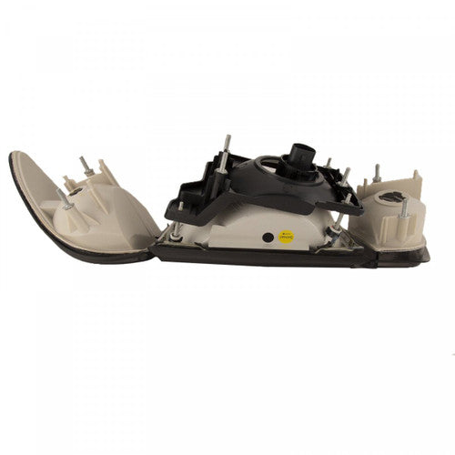 PDI Mustang Ultra Smoked Headlights w/ Amber Reflectors (1987-1993)