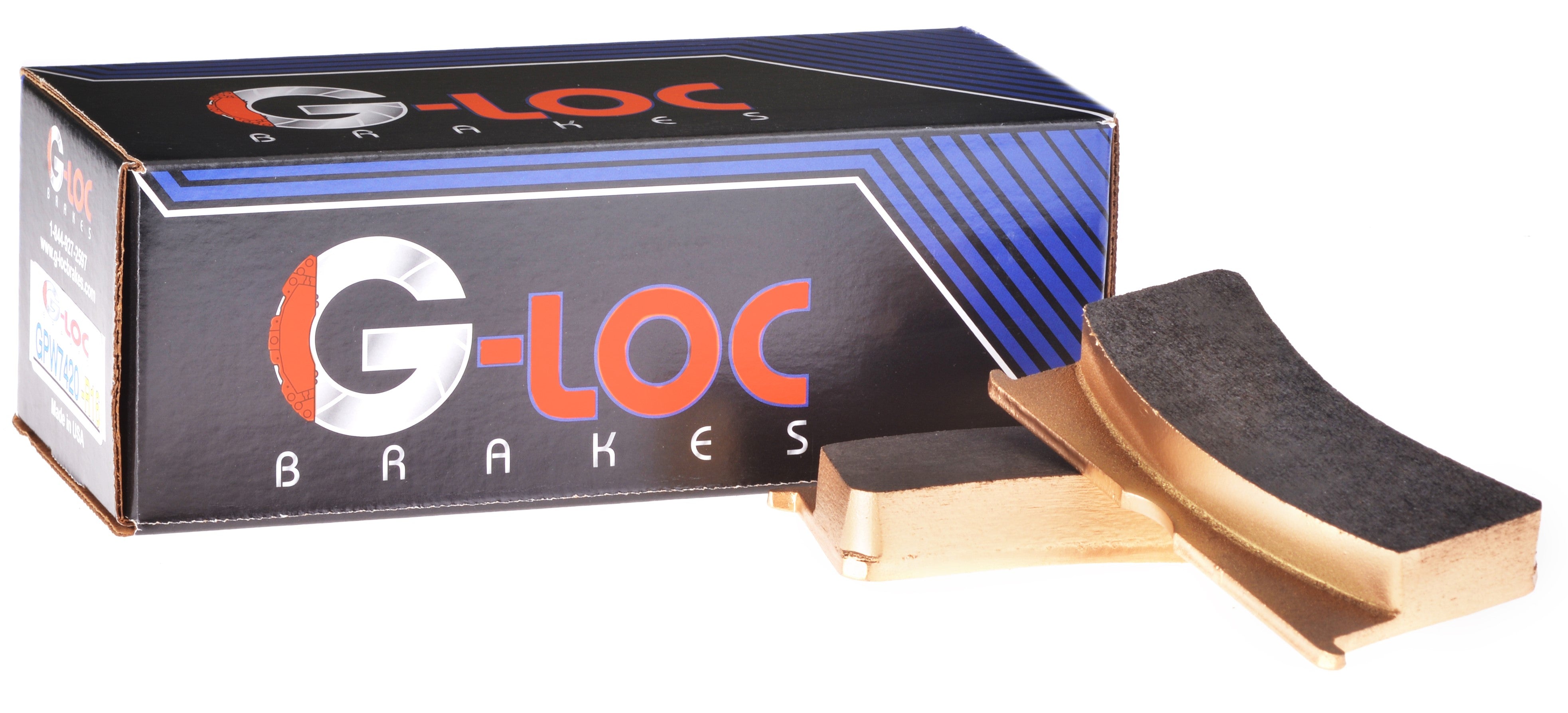 G-Loc Mustang GT PP/Bullitt/Mach-1 6-Piston Front Brake Pads (2015-2023)