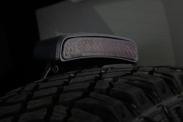 GTS Bronco Rear Black Out Kit - 3 Piece - Carbon Fiber Look (2019-2024)