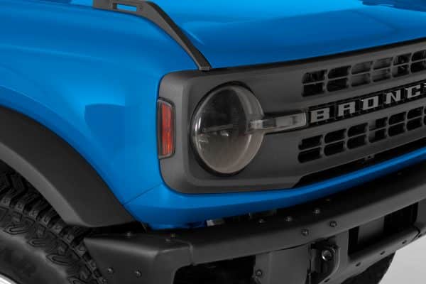 GTS Bronco Headlight Cover Kit - 4 Piece - Carbon Fiber Look (2019-2024)