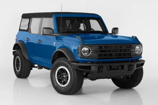 GTS Bronco Front Daytime Running Light Cover Kit - 4 Piece - Carbon Fiber Look (2019-2024)