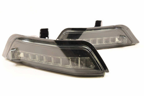 Morimoto Mustang Sequential Front LED Turn Signals - Smoked (2015-2017)