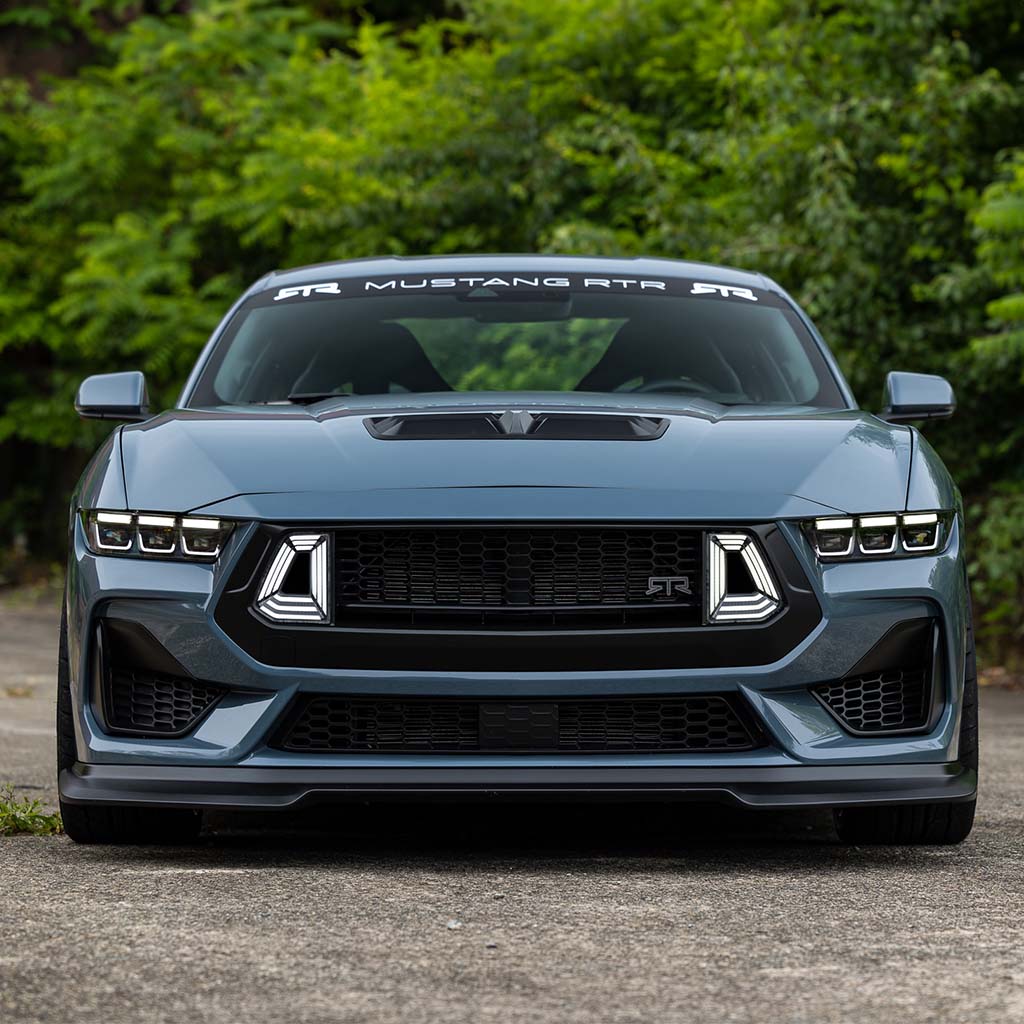 RTR Mustang Upper Grille w/ LED Air Intakes (2024-2026)