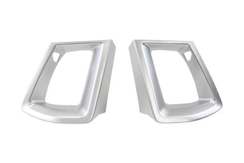 Steeda Mustang GT Silver Grille Overlays (2024-2026)