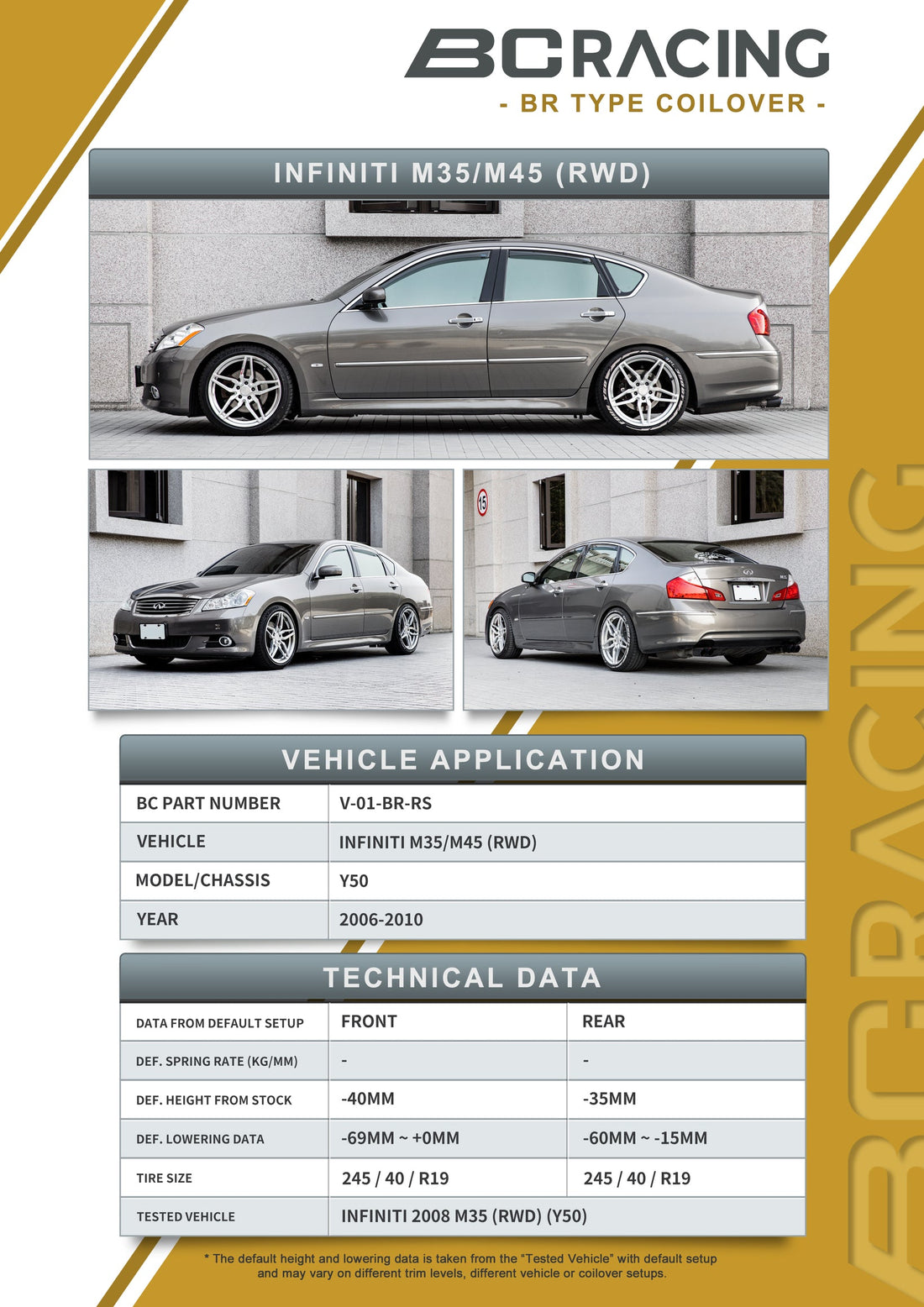 06-10 Infiniti M35 / M45 (RWD) - V-01-BR-RS