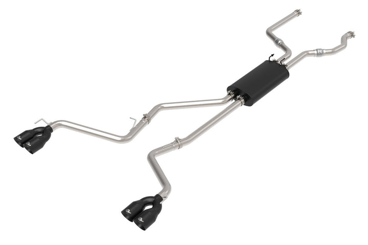 aFe Explorer 3.0L TT MACH Force-Xp 2.5" Cat-Back Exhaust - Black Tips (2020-2026)