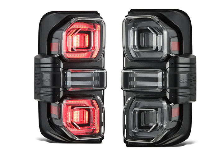 AlphaRex Bronco NOVA-Series Prismatic LED Taillights - Black (2021-2025)