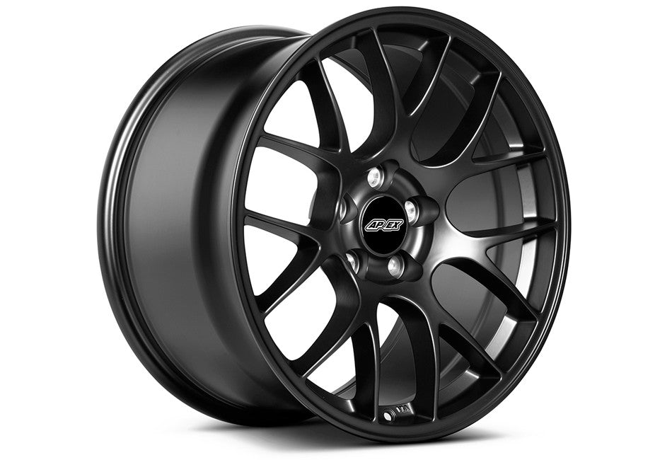 APEX Mustang EC-7 Satin Black Wheel - 19x10 ET40 (2005-2023)