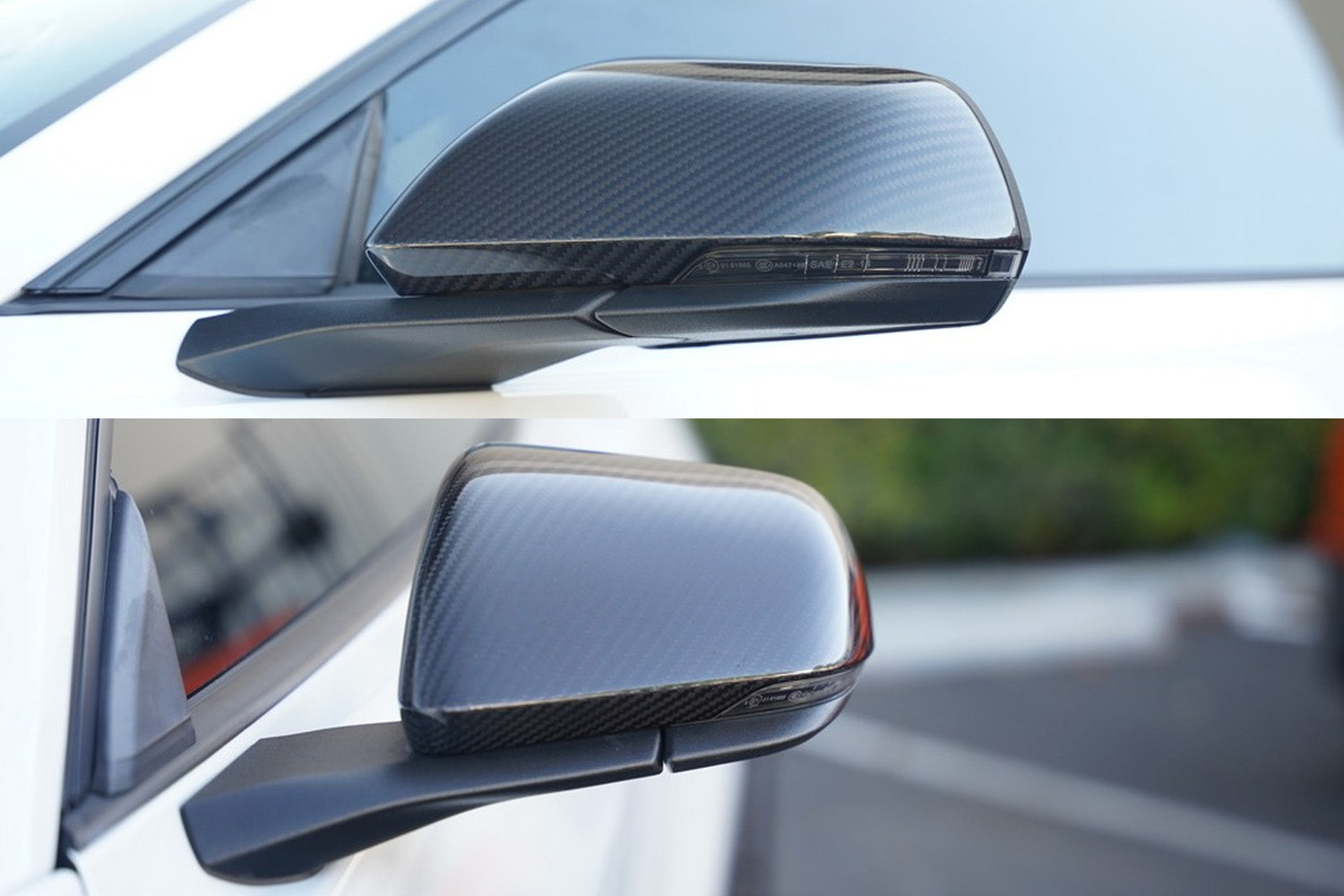 APR Performance Mustang w/ Mirror Turn Signals Replacement Mirror Cap (2015-2026)