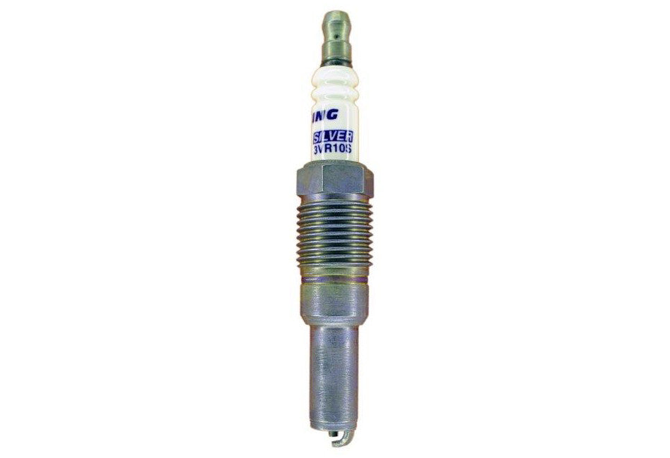 Brisk Silver Racing Mustang Spark Plug 3VR10S (2005-2008 4.6L, 5.4L, 6.8L 3v engines w/ High Thread style plug)