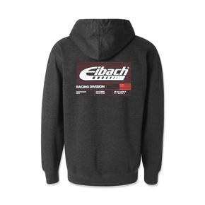 Eibach Charcoal Pullover Hoodie - Racing Division - HOODIE-CHARCOAL-RACE-DIV
