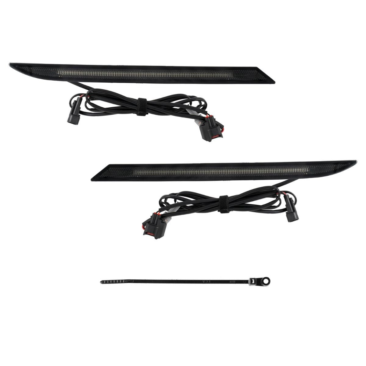 Form Lighting Mustang LED Rear Reflector Set - Smoked (2024-2026)