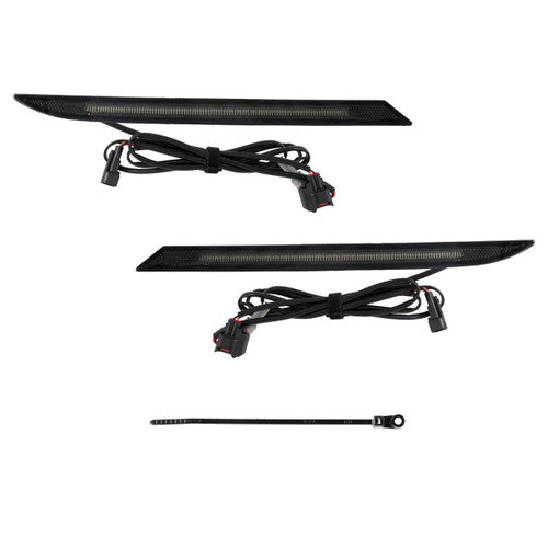 Form Lighting Mustang LED Rear Reflector Set - Smoked (2024-2026)