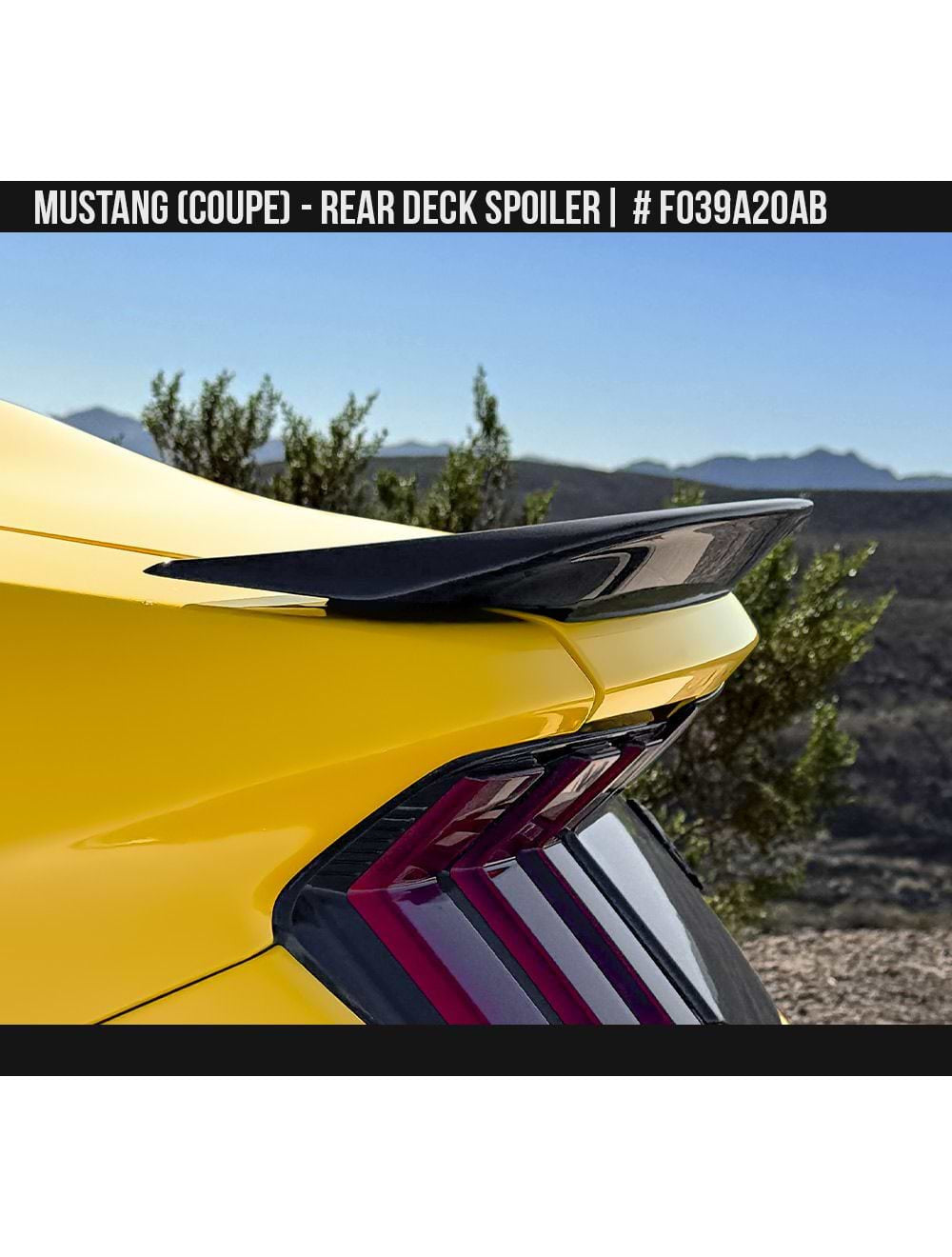 AirDesign Mustang Rear Deck Spoiler - Gloss Black (2024-2026)
