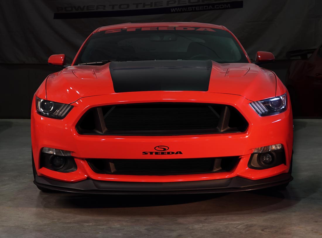 Steeda S550 Mustang Upper Grille Delete (2015-2017)