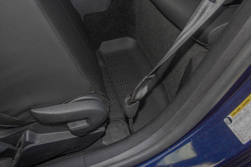 Ford Mustang All-Weather Floor Liners w/ Pony Logo (2015-2026)