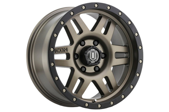 ICON Bronco/Ranger Six Speed Bronze Wheel - 17x8.5 +25 (2019-2023)