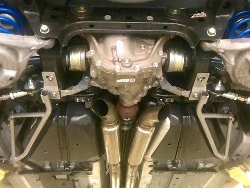 Steeda Hardcore S550/S650 Mustang IRS Differential Support Brackets (2015-2026)