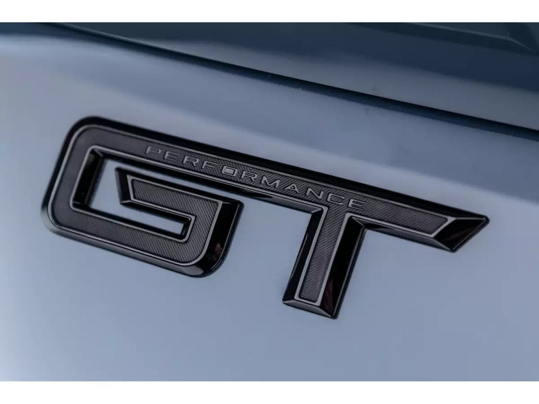 Ford Mustang GT Rear Emblem - Black (2024-2026)