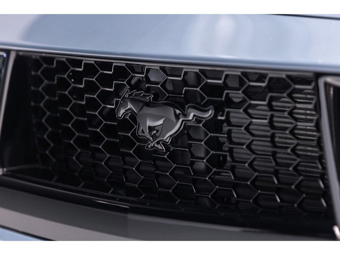 Ford Mustang Pony Grille Emblem - Black (2024-2026)