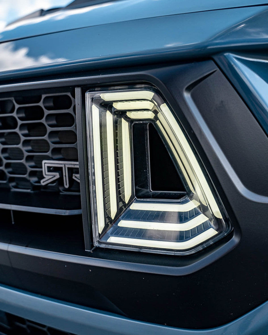 RTR Mustang Upper Grille w/ LED Air Intakes (2024-2026)
