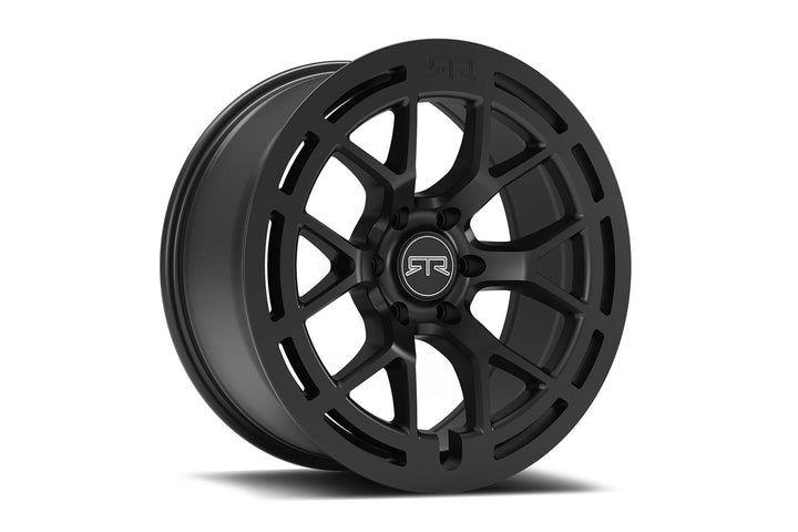 RTR Bronco/Ranger Tech 6 Wheel 17x9; 6x139.7; 0mm Offset - Satin Black (2019-2023)