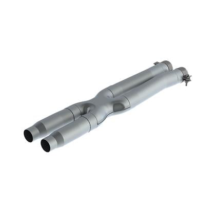MBRP Mustang GT350 Resonator Delete X-Pipe T409 (2016-2020) 