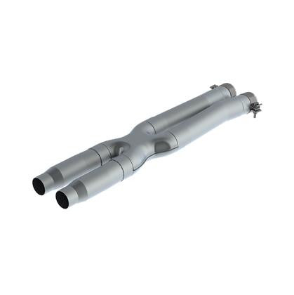 MBRP Mustang GT350 Resonator Delete X-Pipe T409 (2016-2020) 