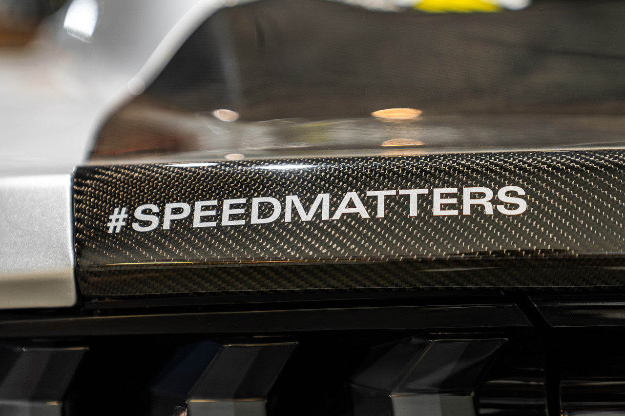 Steeda #SPEEDMATTERS Decal - Silver