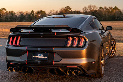 Steeda Mustang GT500 Style Spoiler Premium Hardware Kit (2015-2023)