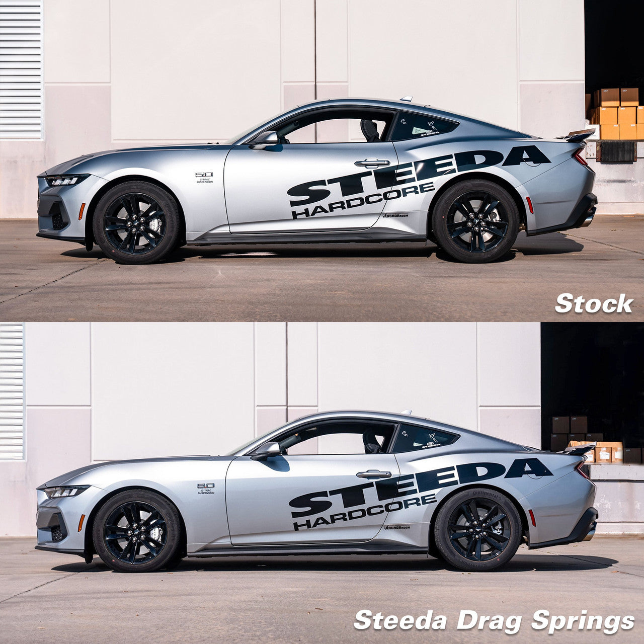 Steeda Mustang GT Magneride Drag Springs - Linear (2015-2026)