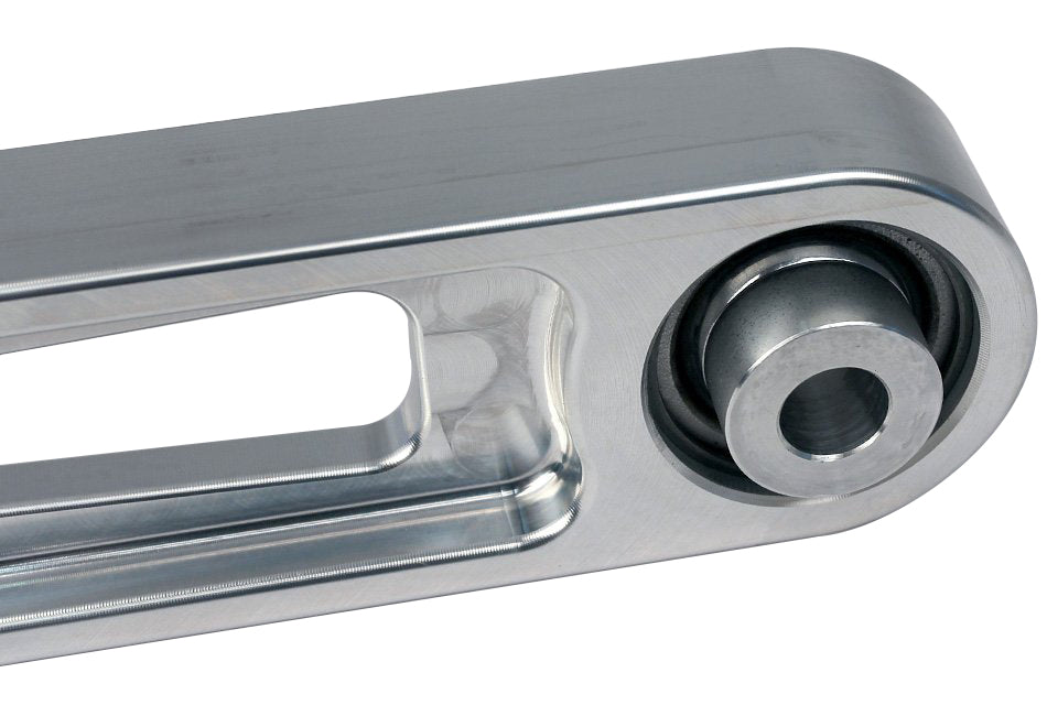 Steeda Mustang Billet Rear Lower Control Arms - w/ Logo Poly Ends (2005-2014)