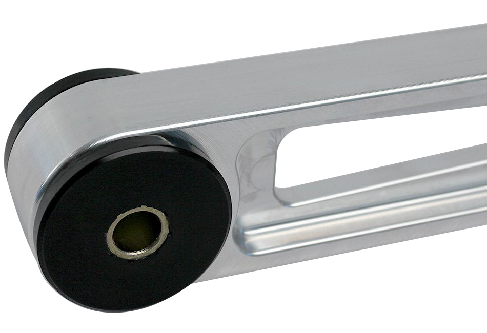 Steeda Mustang Billet Rear Lower Control Arms - w/ Logo Poly Ends (2005-2014)