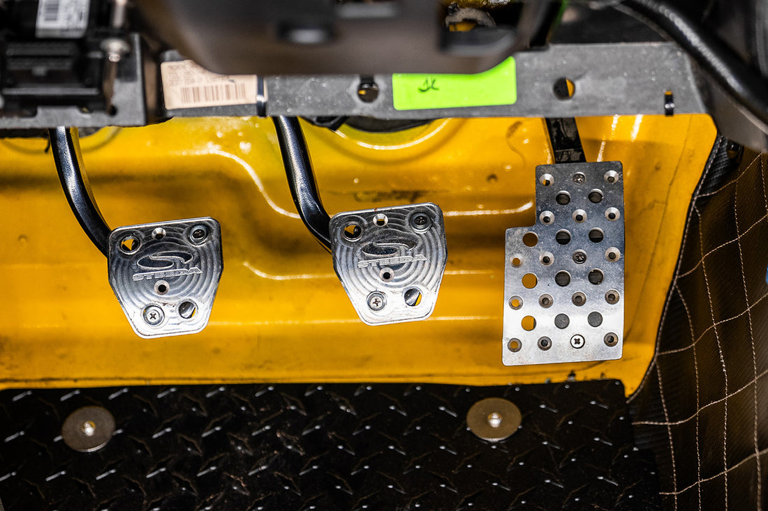 Steeda S550 Mustang Heel/Toe Pedal Kit - Manual (2015-2023)