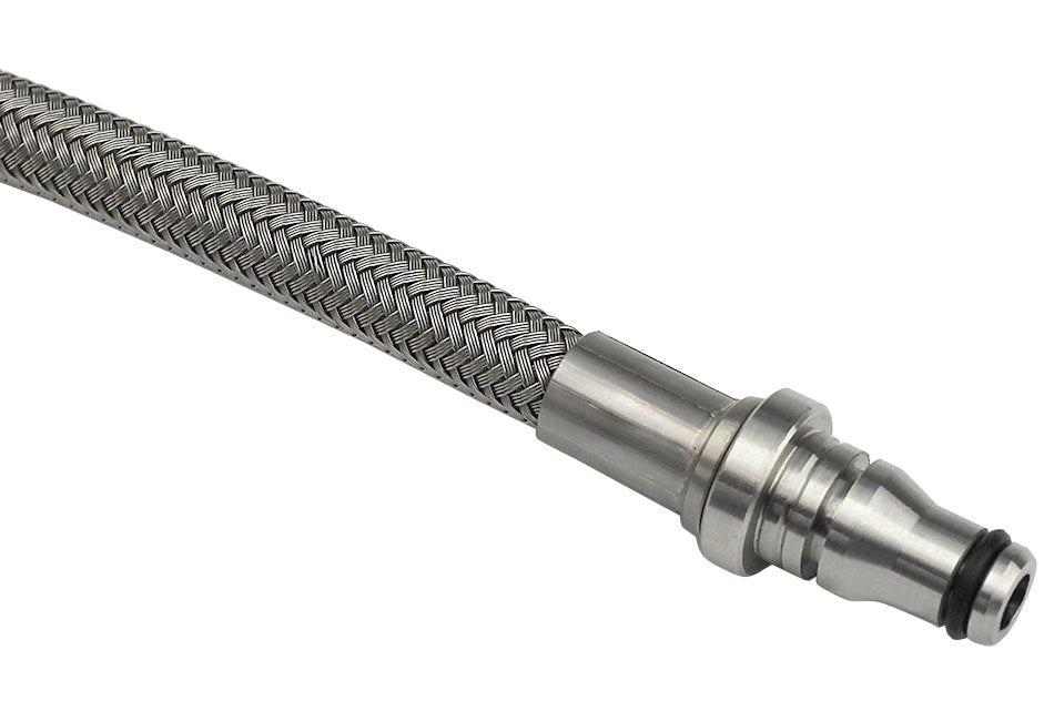Steeda Mustang GT Heavy Duty Braided Hydraulic Clutch Line (2015-2026)